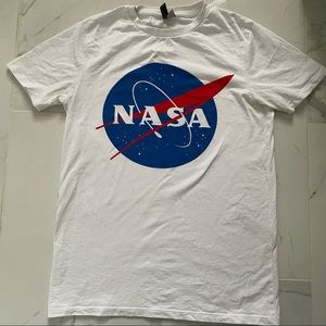 NASA Logo T-shirt - White Men’s Size XS